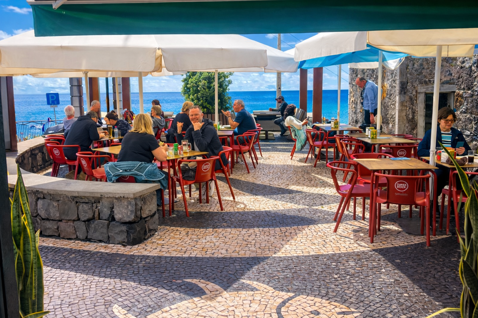 Esplanada do Snack Bar dos Pescadores